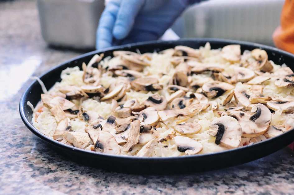 pizza de sardinha dos anos 80