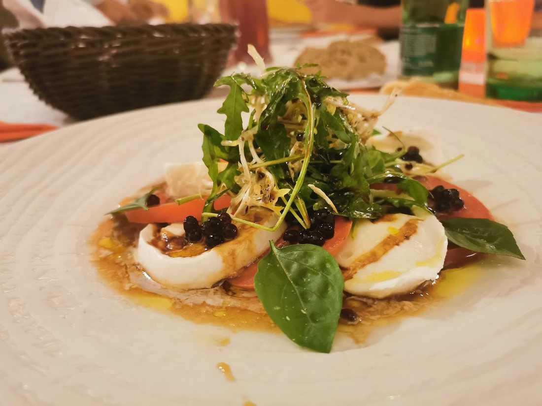 salada de abacate com tomate